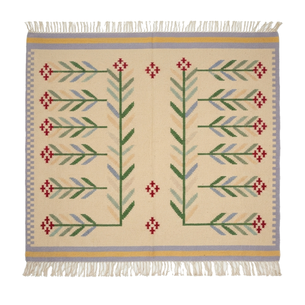 Ivory cream rug