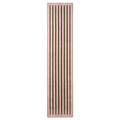 Olive and Pink Pinstripe Hand-Tufted Runner